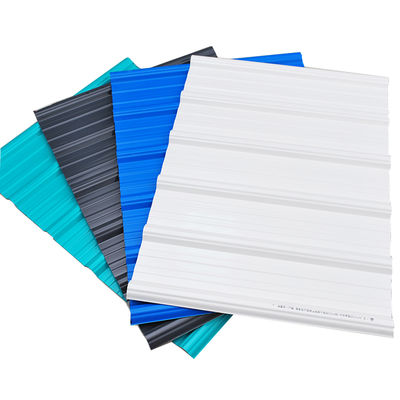 PVC Roof Tiles 1.8mm-2.5mm Thickness Custom Length 5-Year Warranty