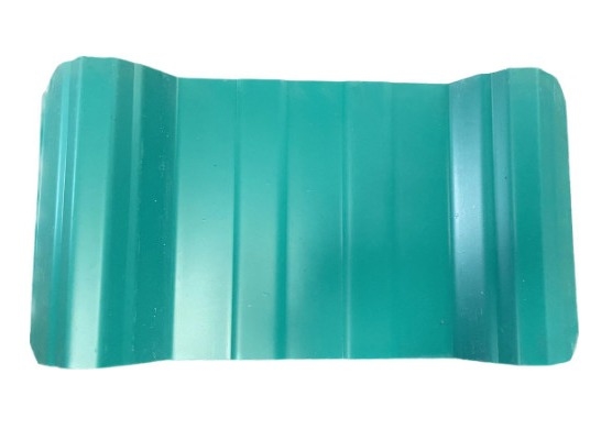 Weather Resistant Lasting Color PVC Roof Tiles 0.8mm For Villa Garden Construction