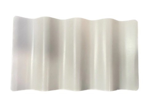 Weather Resistant Lasting Color PVC Roof Tiles 0.8mm For Villa Garden Construction