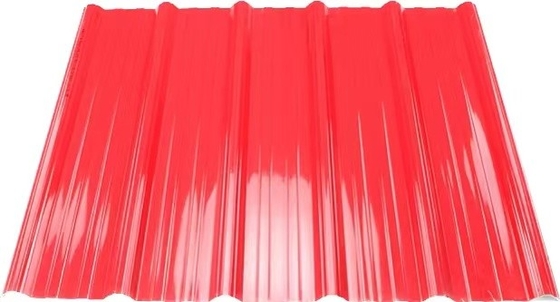 Heat Insulation decorative wave PVC APVC Roofing Tiles For sheds farm market
