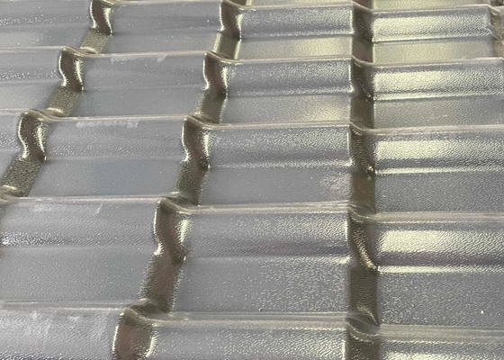 Villa Light Weight ASA Synthetic Resin Roof Tile 219mm Pitch