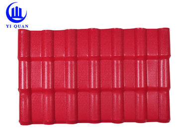 Residential Corrugated Plastic Roof Panels Synthetic Resin Spanish Style