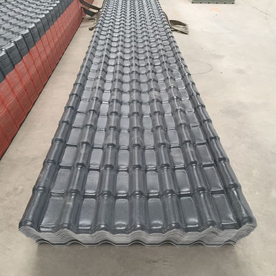 ASA Synthetic Resin Roof Tile 2.5mm Thickness B1 Fire Rating