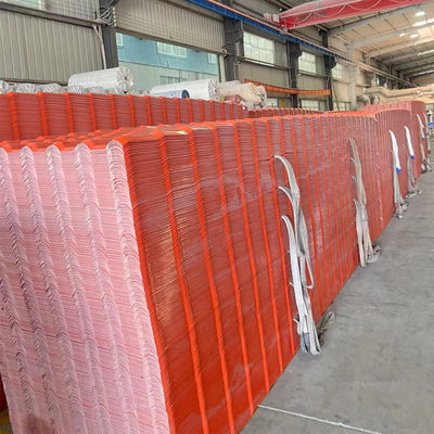 ASA PVC Resin Roof Tile 1050mm Width 2.5mm Thickness Waterproof
