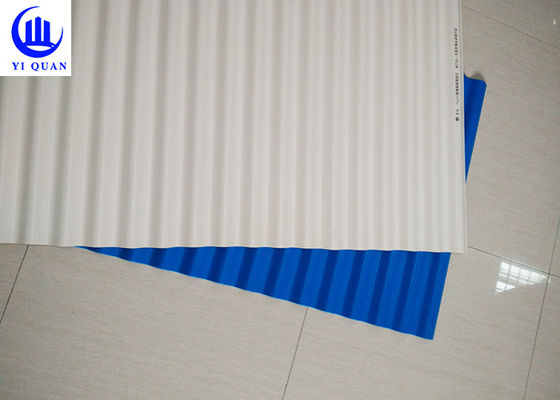 2.0mm PVC Roofing Sheet 1130mm Width Fireproof Waterproof