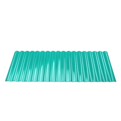 PVC Plastic Roof Tiles 0.8-3.0mm Thickness Waterproof Corrugated