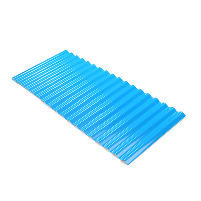 UPVC Roofing Sheet 2.5mm Thick Heat Insulation Spanish Style