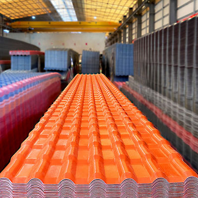 ASA Synthetic Resin Roof Tiles 1050mm Width 2.5mm Thickness