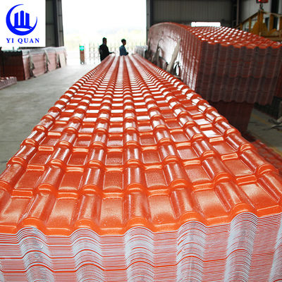 ASA Synthetic Resin Roof Tile 2.5mm Fireproof B1 Rated