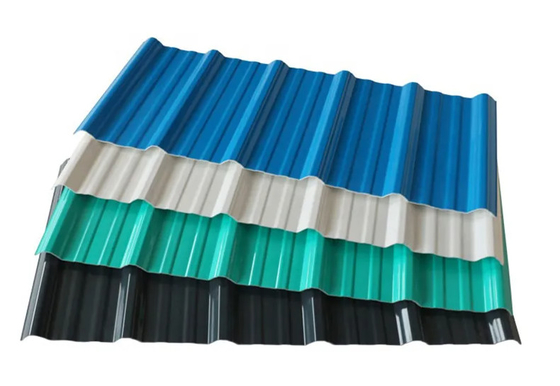পার্কিং কভার carport জন্য তাপ নিরোধক PVC UPVC ছাদ টাইলস দ্রুত ইনস্টলেশন