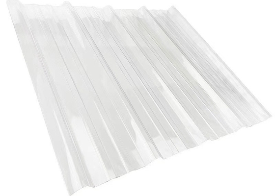 বিরোধী - কুয়াশা Polycarbonate ছাদ শীট পিসি ঢেউতোলা টাইল Carport গ্রীনহাউস জন্য