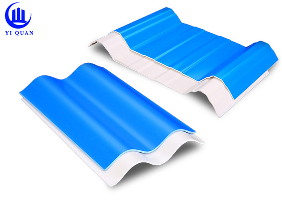 ফ্যাক্টরি ভিলা শেডের জন্য চমৎকার ক্ষয়রোধী APVC PVC উচ্চ মানের ছাদের শীট