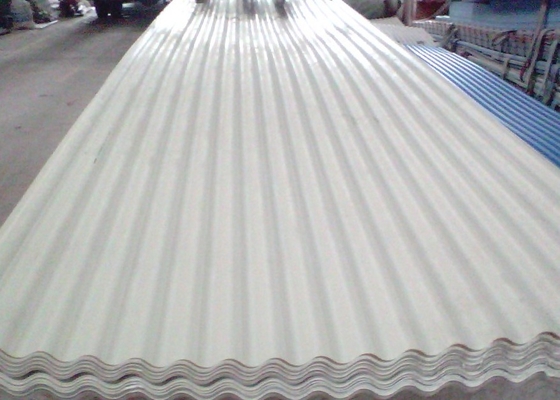 Carport কারখানার জন্য গুড ইমপ্যাক্ট রেজিস্ট্যান্স পিভিসি ছাদ টাইল 1.0 মিমি