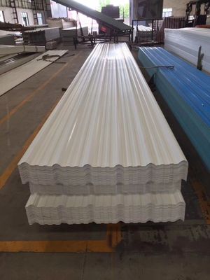 930mm Pvc ঢেউখেলান স্প্যানিশ প্লাস্টিক ছাদ শীট