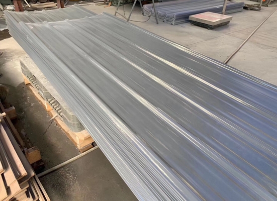 রঙিন ফাইবারগ্লাস FRP ছাদের শীট 0.8mm থেকে 3.0mm বেধ কাস্টমাইজড