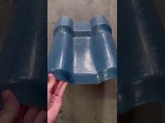 সিন্থেটিক রজন ছাদ টাইলস প্রদর্শন